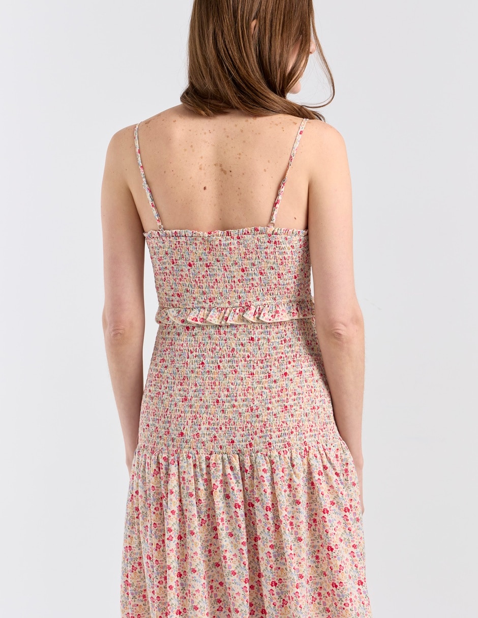 Vestido maternidad midi casual 5