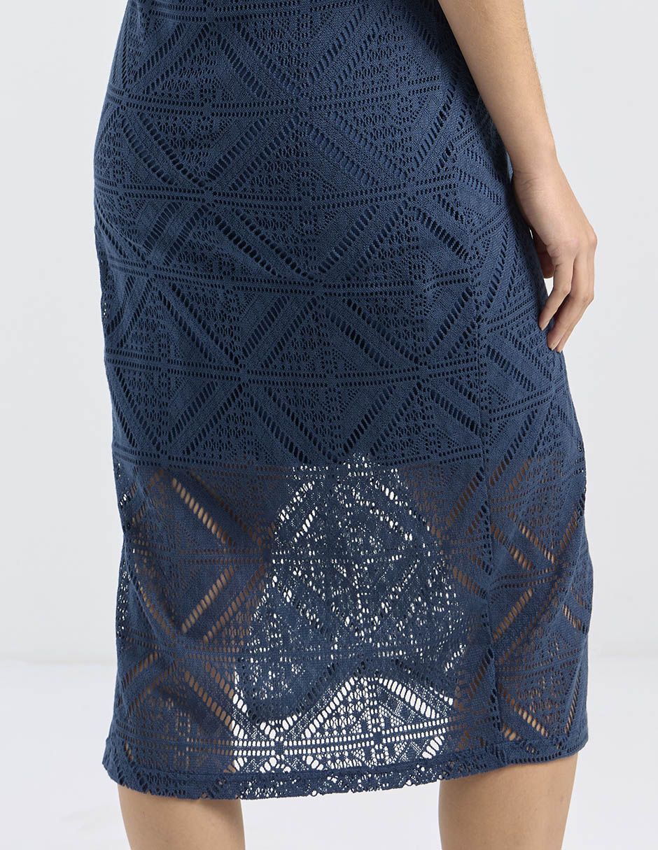 Vestido maternidad midi casual 5