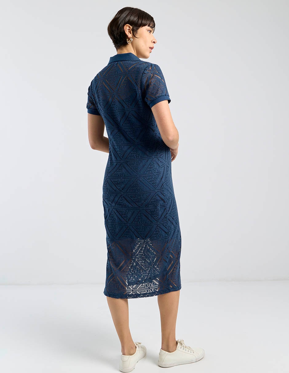 Vestido maternidad midi casual 6