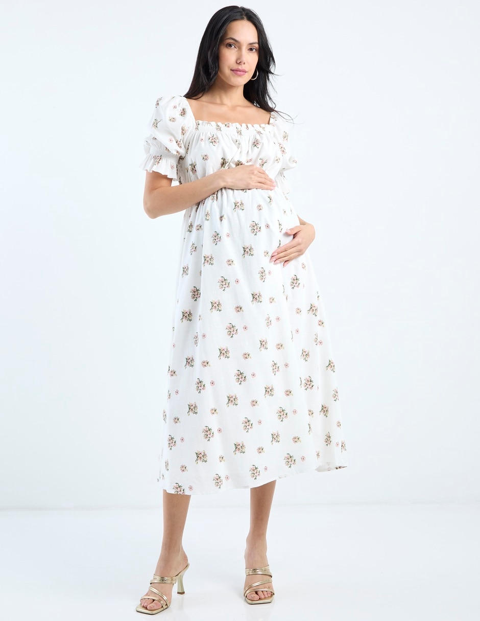 Vestido maternidad cropped casual