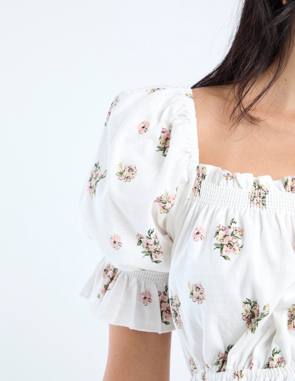 Vestido maternidad cropped casual 4