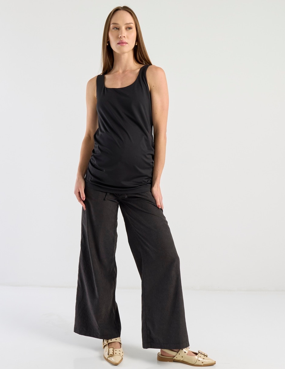 Pantalón maternidad amplio 2