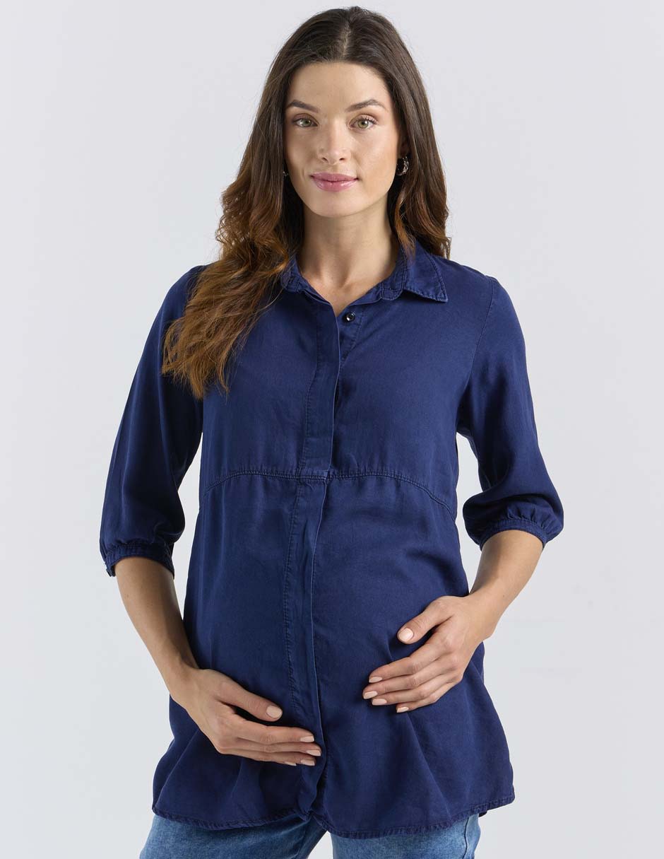 Blusa maternidad manga 3/4 Blusa maternidad manga 3/4