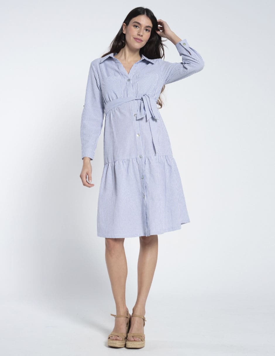 Vestido maternidad arria de la rodilla casual Vestido maternidad arria de la rodilla casual