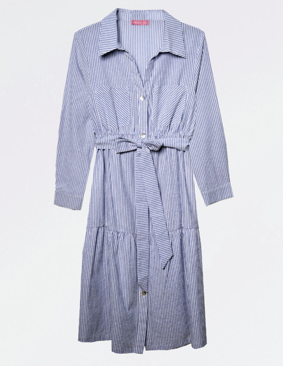 Vestido maternidad arria de la rodilla casual 7