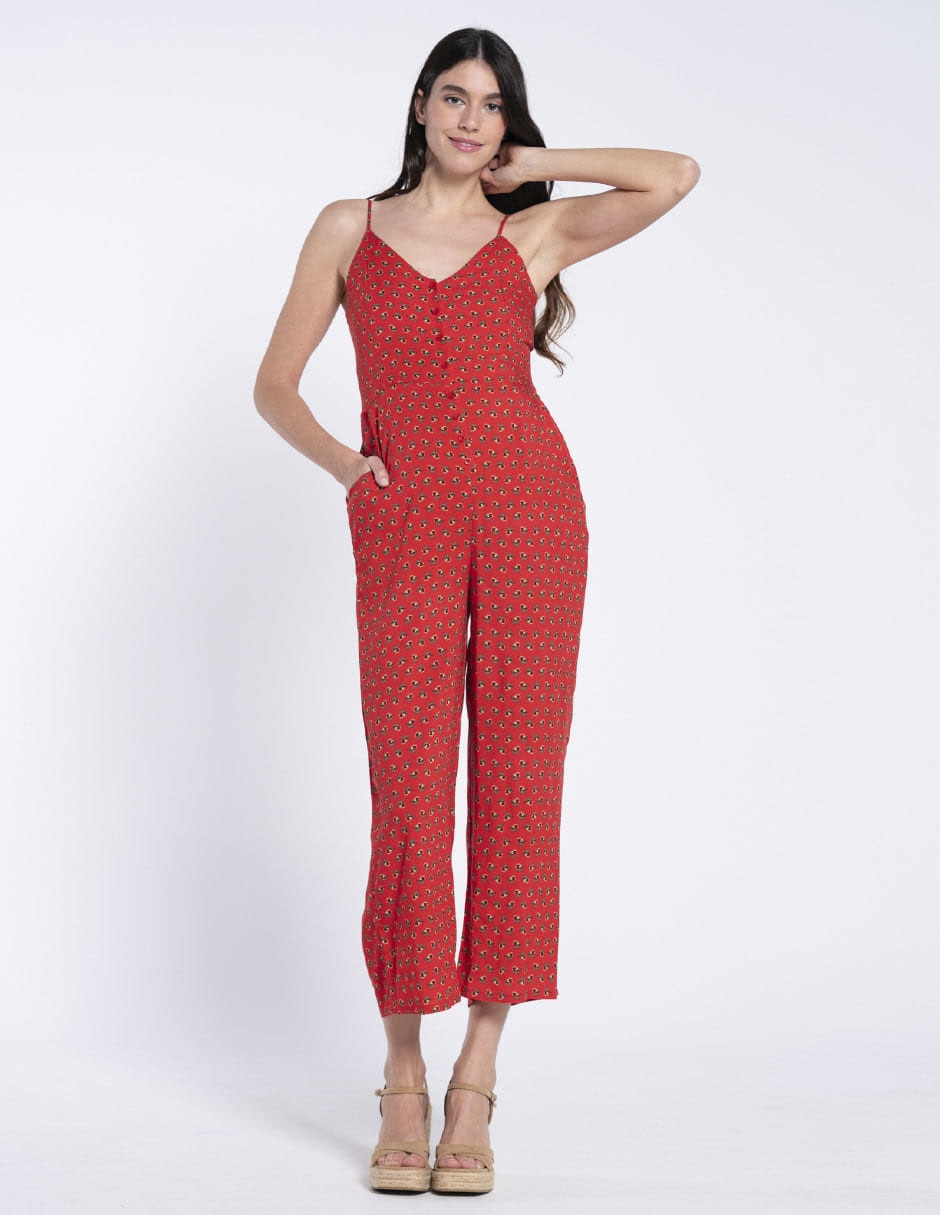 Jumpsuit de maternidad estampado floral