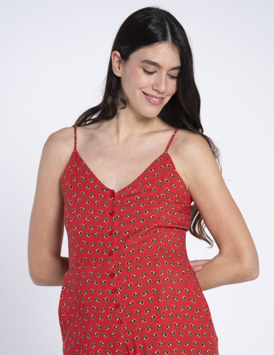 Jumpsuit de maternidad estampado floral 2