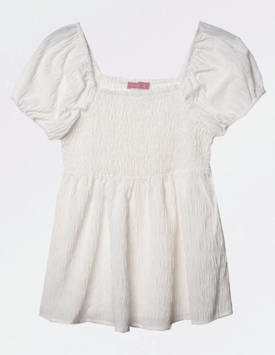 Blusa maternidad manga corta 7