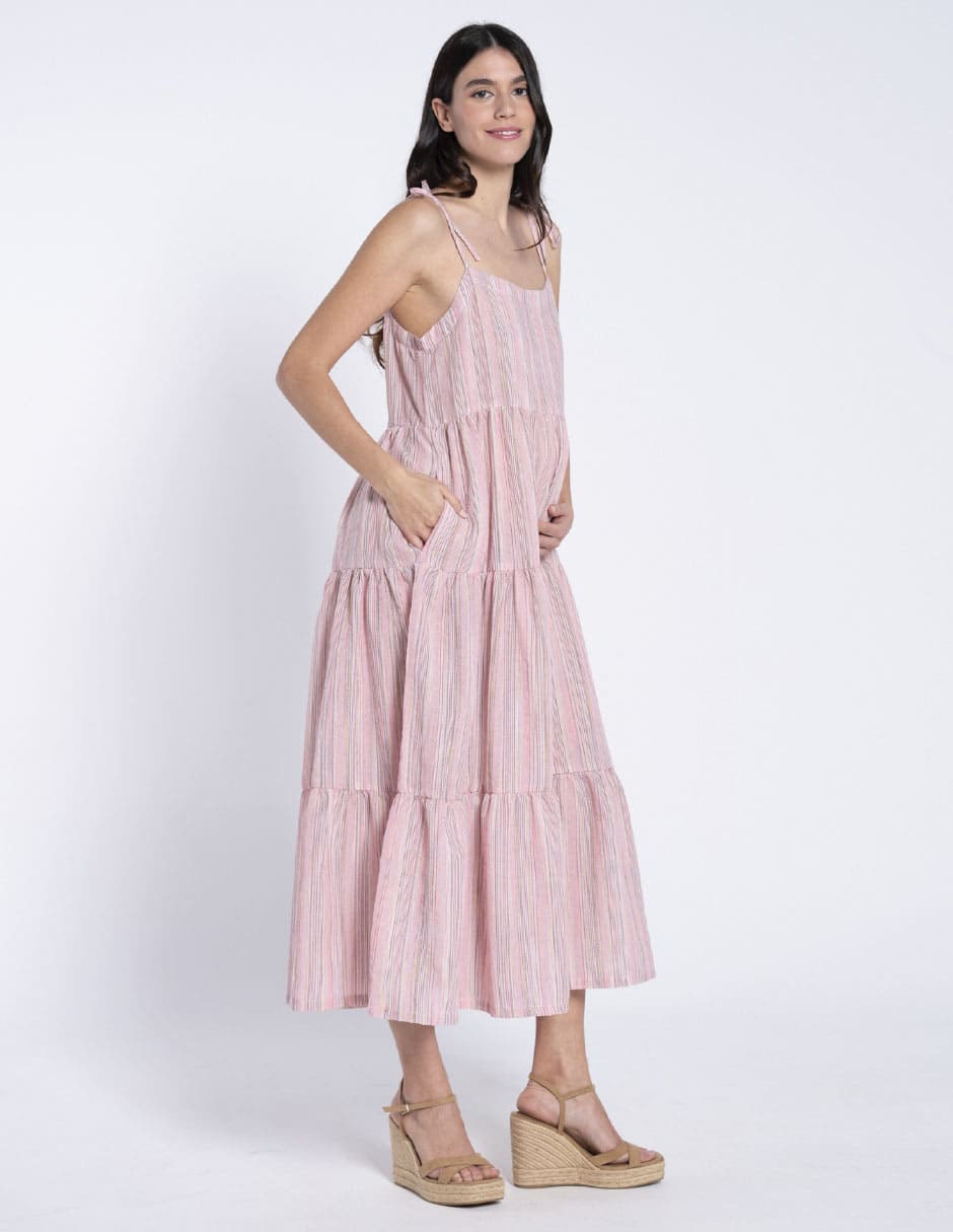 Vestido maternidad midi 3