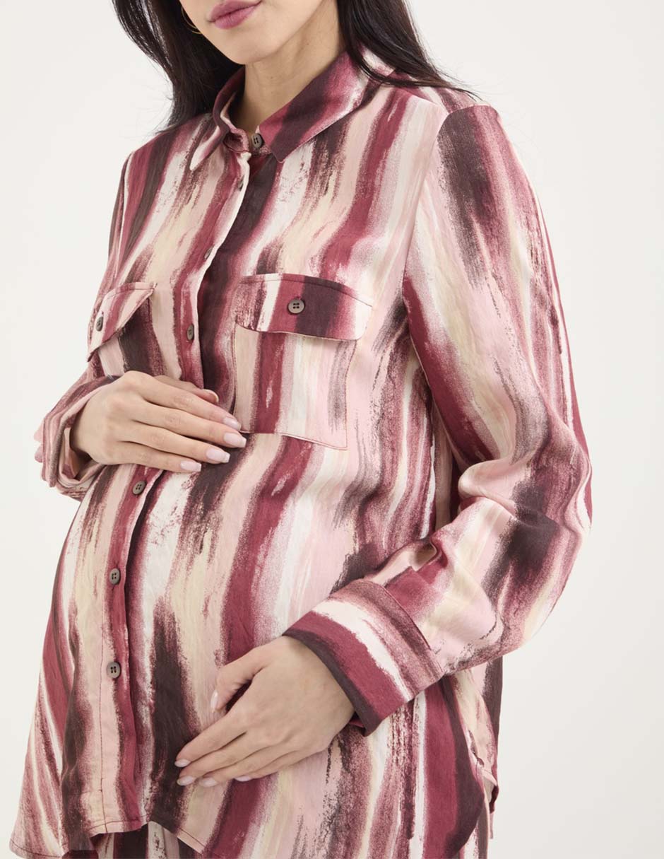 Blusa maternidad manga larga 4
