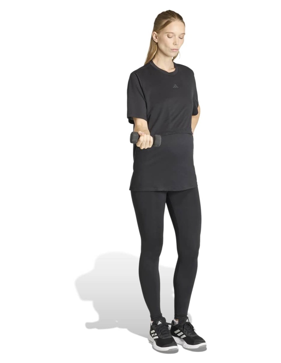 Playera maternidad manga corta Motion cuello redondo 7