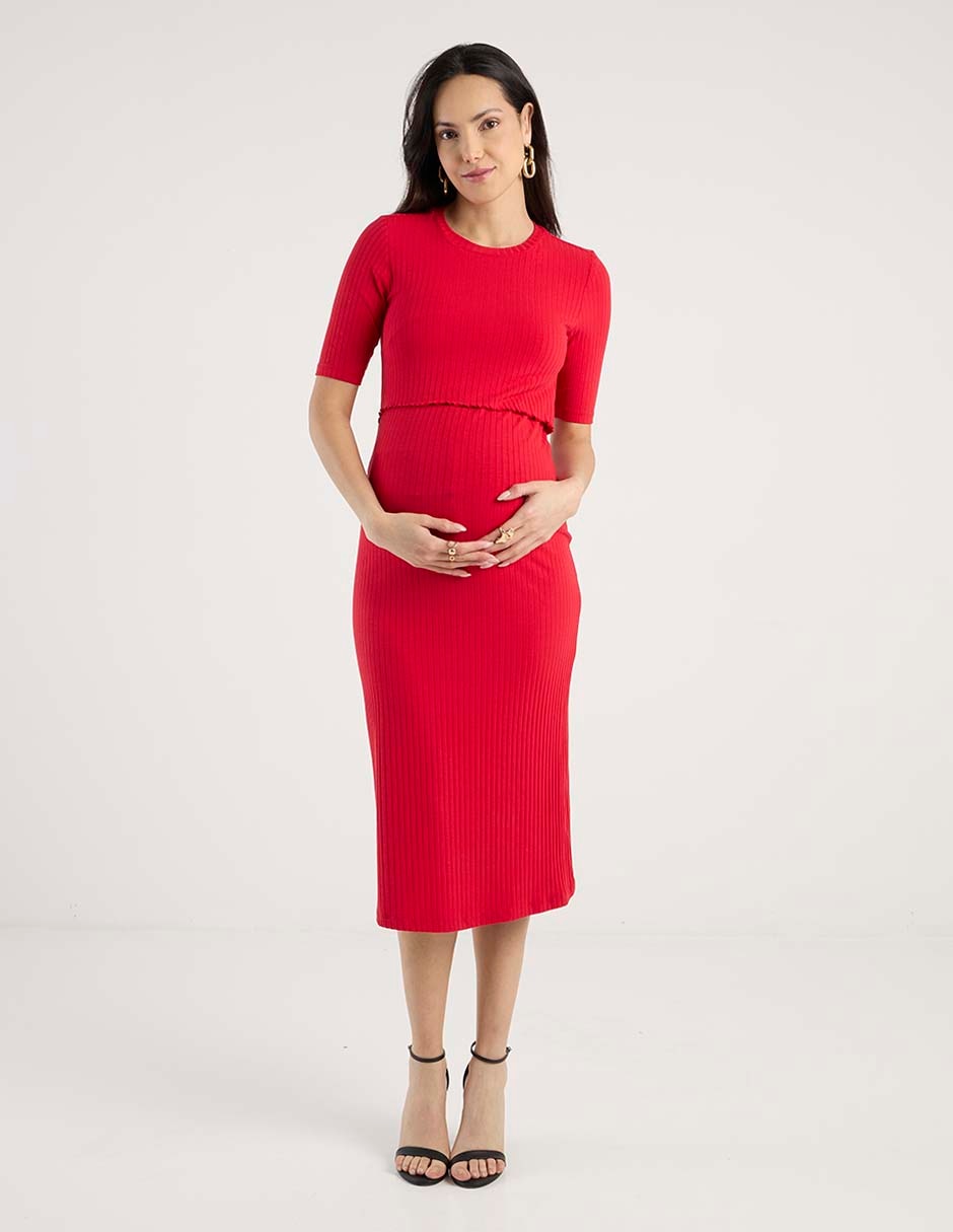 Vestido maternidad midi casual Expecting eEsentials Vestido maternidad midi casual Expecting eEsentials
