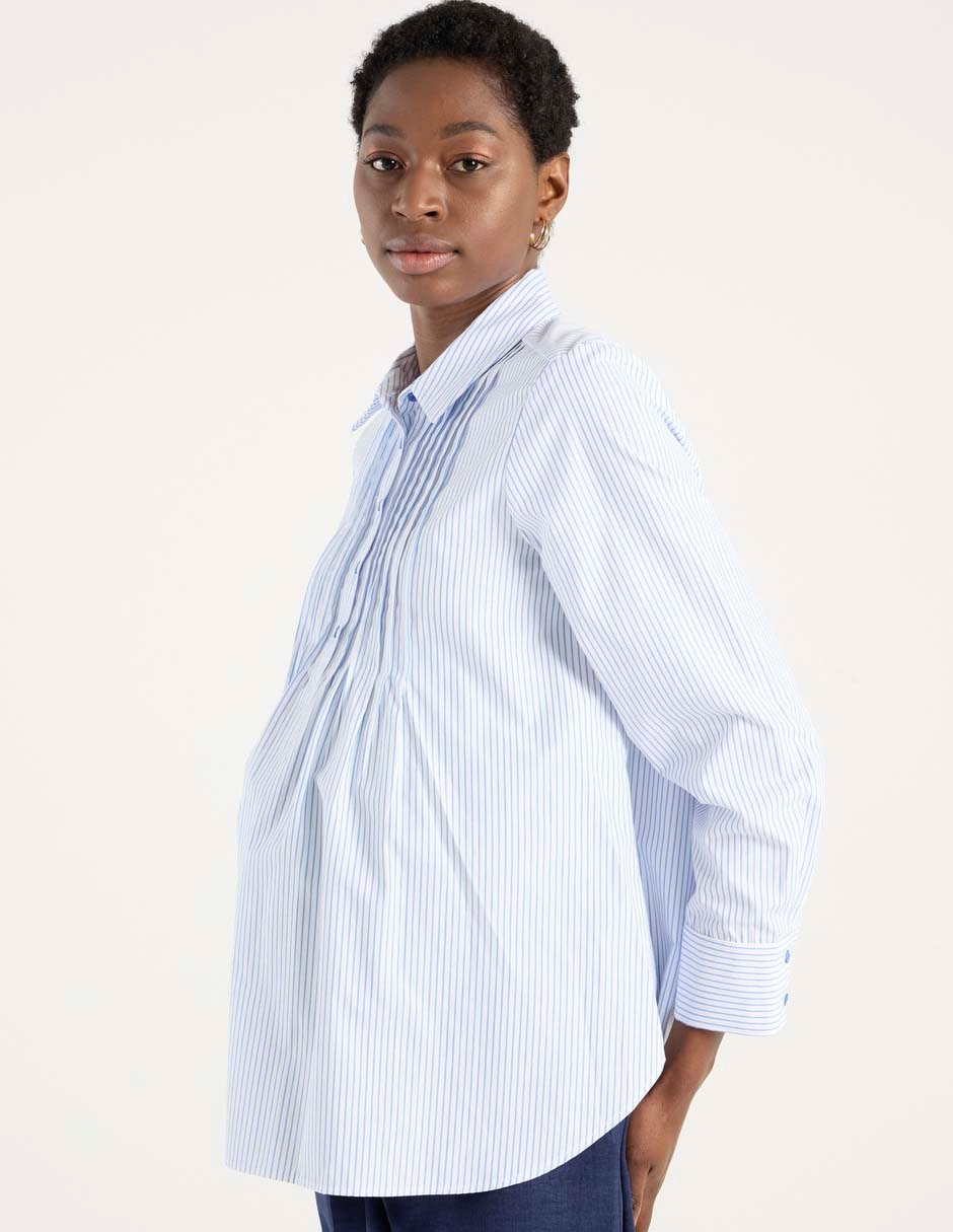 Blusa maternidad manga larga Blusa maternidad manga larga
