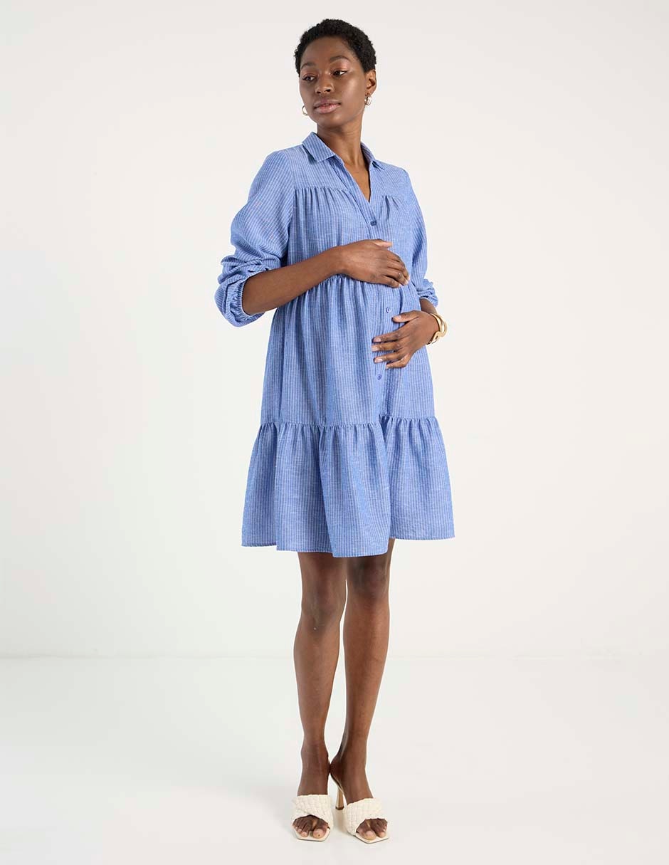 Vestido maternidad corto casual