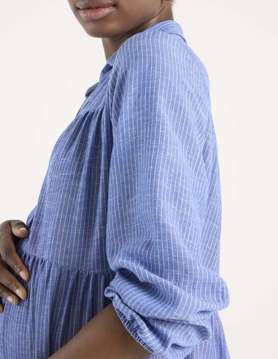 Vestido maternidad corto casual 4