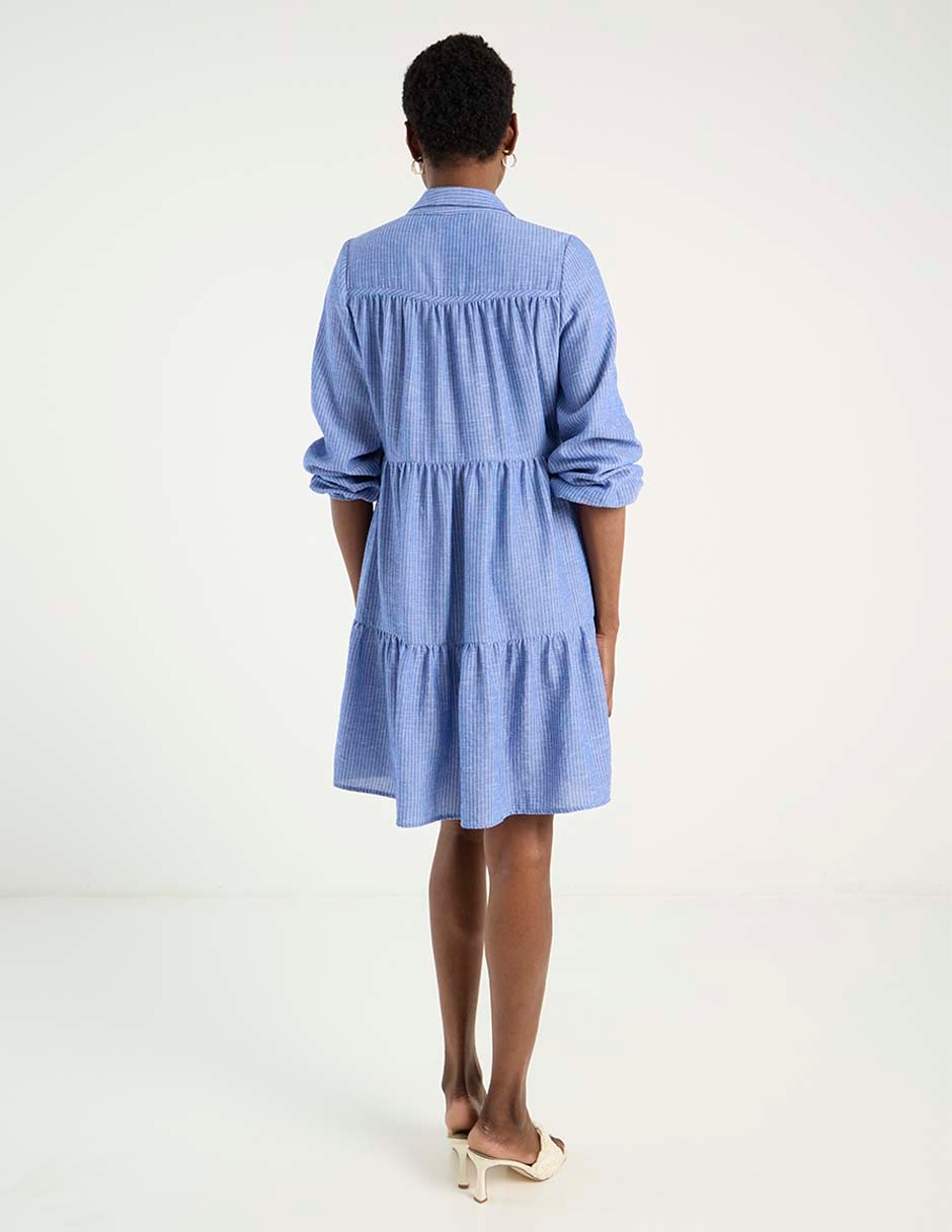 Vestido maternidad corto casual 6