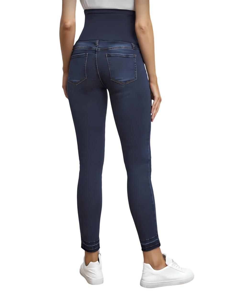 Jeans maternidad skinny corte cadera 2