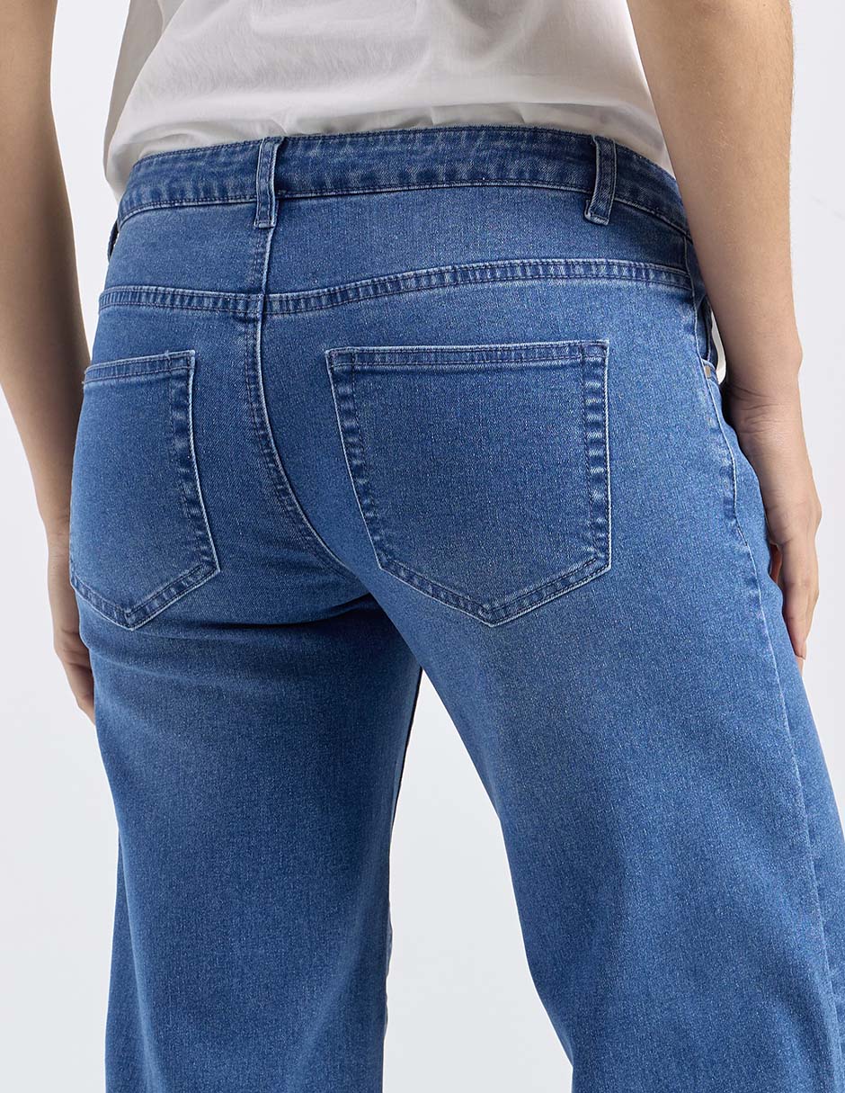 Jeans de maternidad straight One To Nine cintura alta