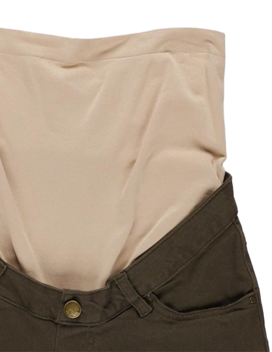 "short/bermuda maternidad" "de" gabardina 5