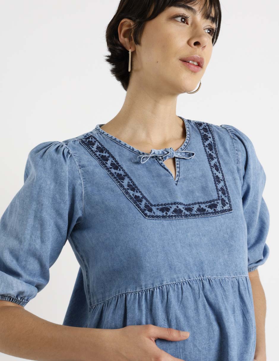 Blusa maternidad manga 3/4 4