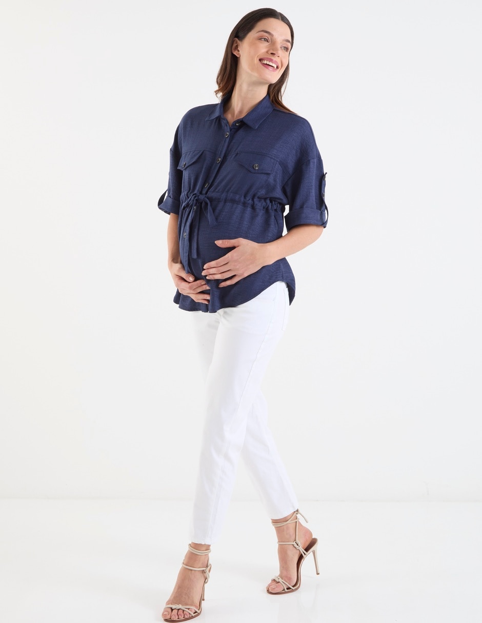 Pantalón maternidad slim 3