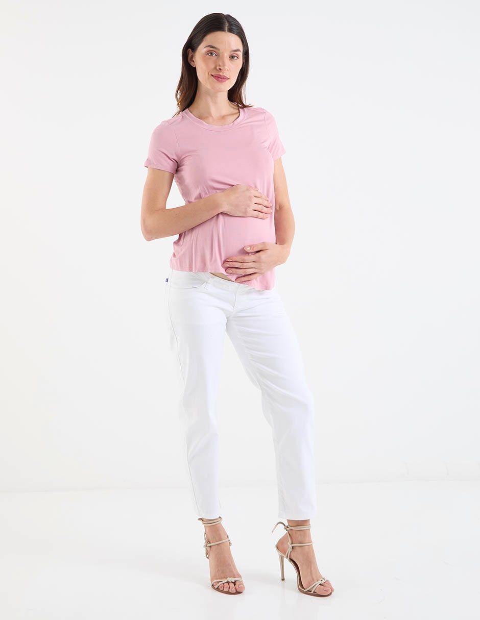 Blusa maternidad manga corta 6