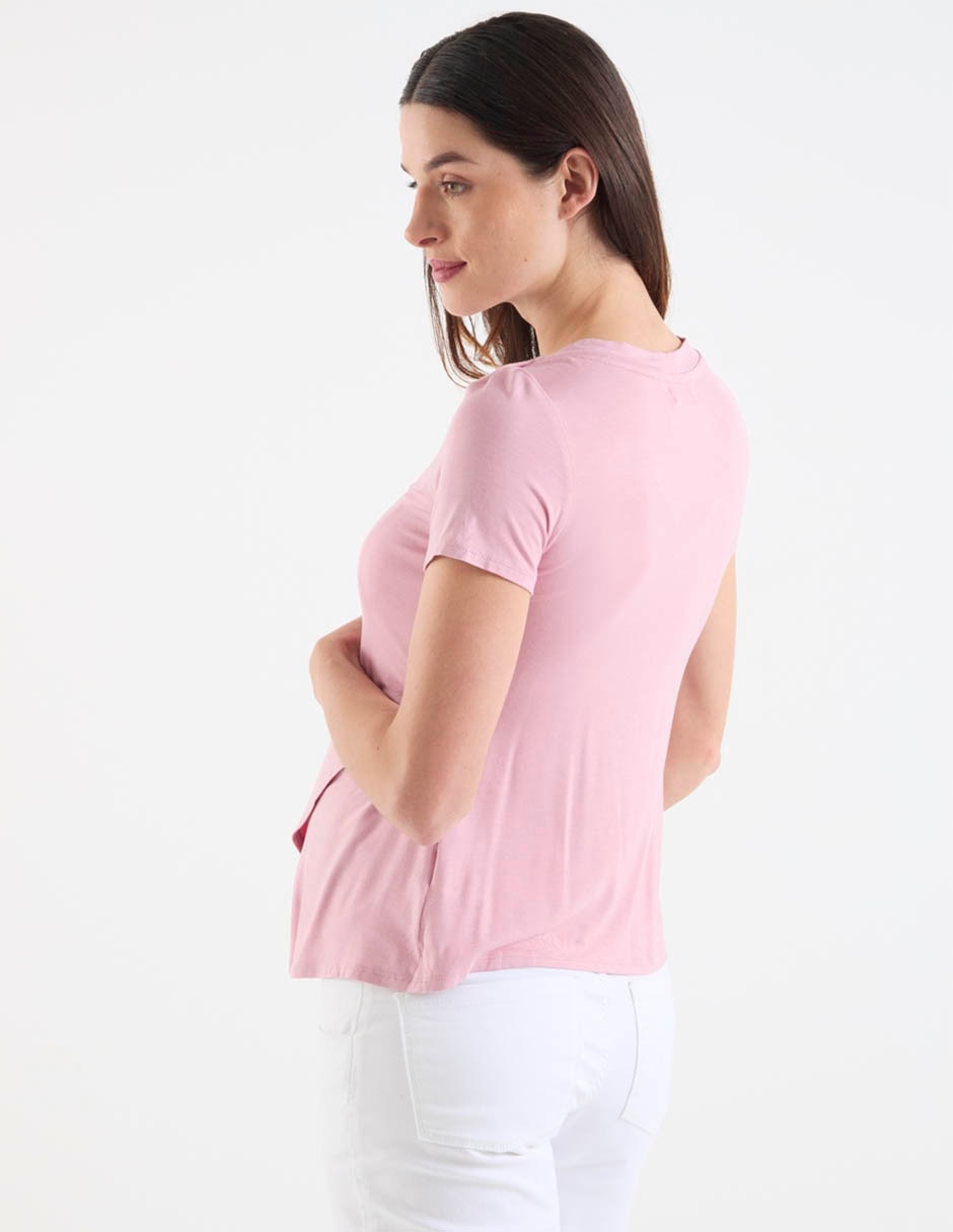 Blusa maternidad manga corta 9