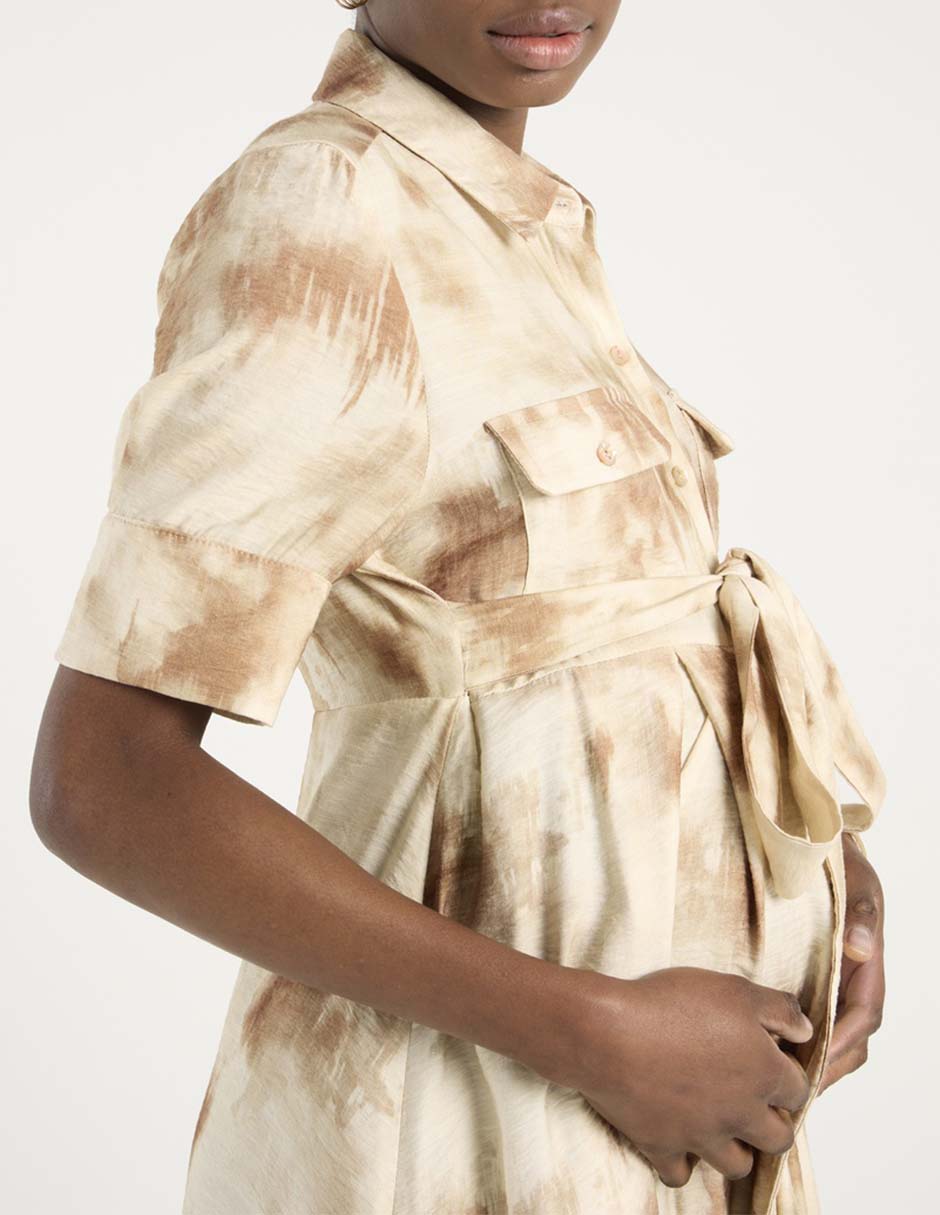 Vestido maternidad crop casual 5