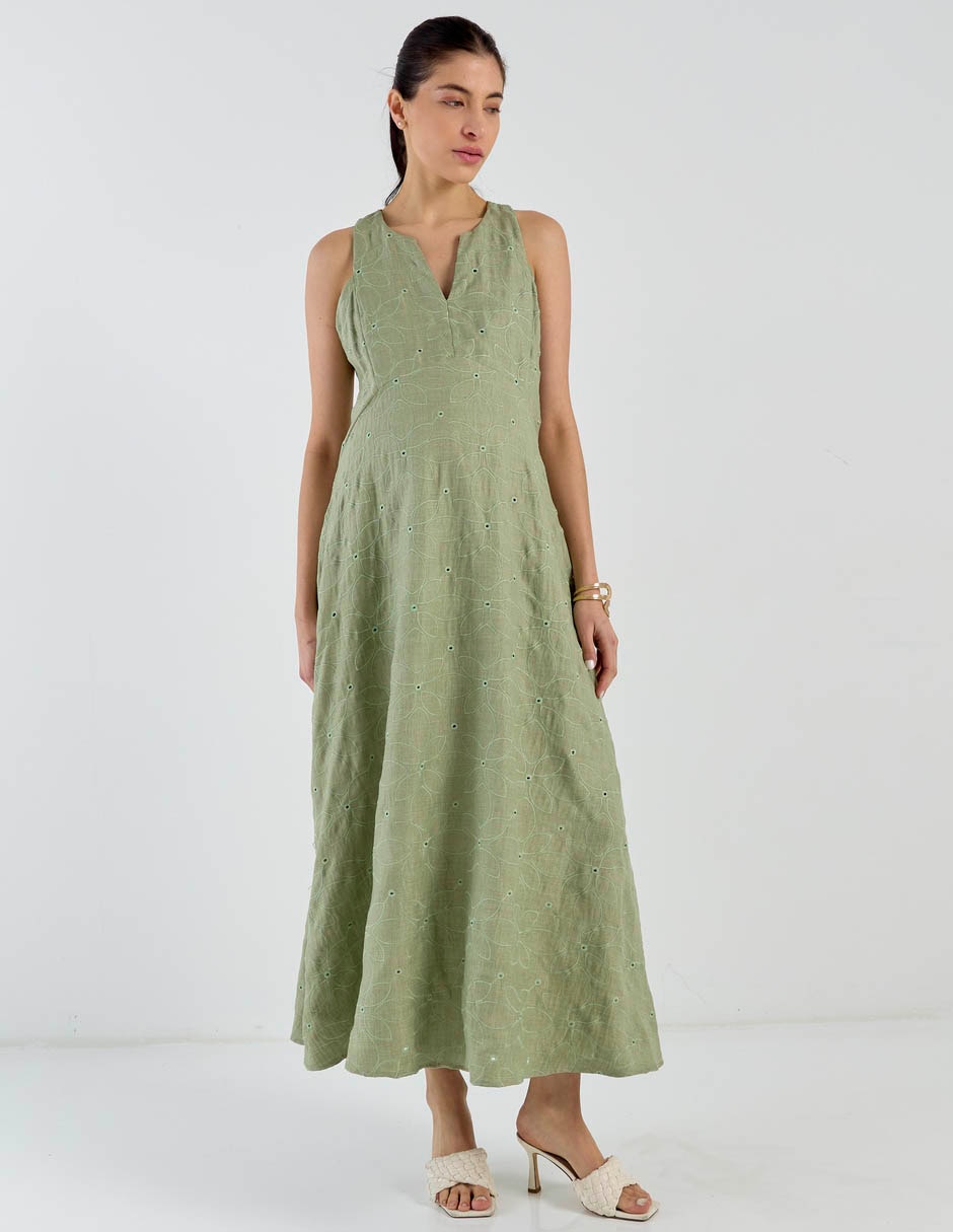 Vestido maternidad largo casual Expecting Essentials Vestido maternidad largo casual Expecting Essentials