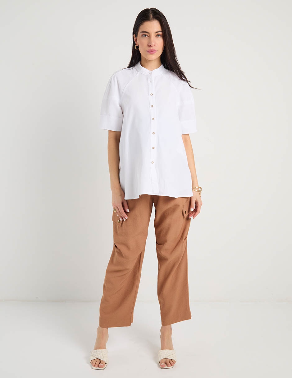 Blusa maternidad manga al codo 3
