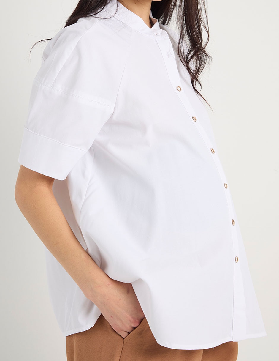 Blusa maternidad manga al codo 4
