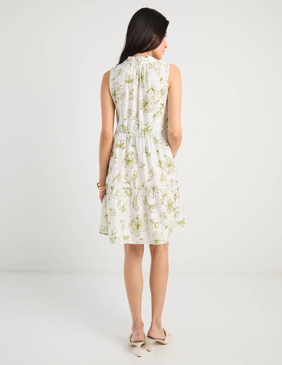 Vestido maternidad a la rodilla casual Expecting Essentials 6