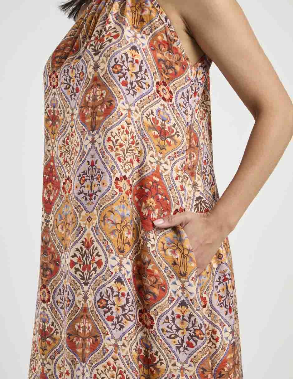 Vestido maternidad largo casual 5
