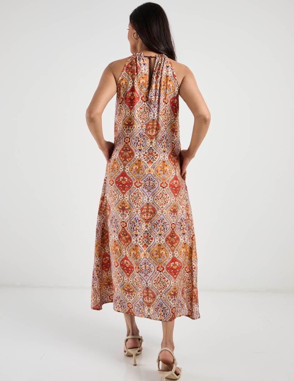 Vestido maternidad largo casual 7